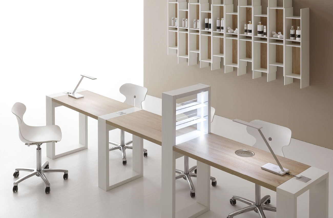 Tavolo Manicure LIVING LED